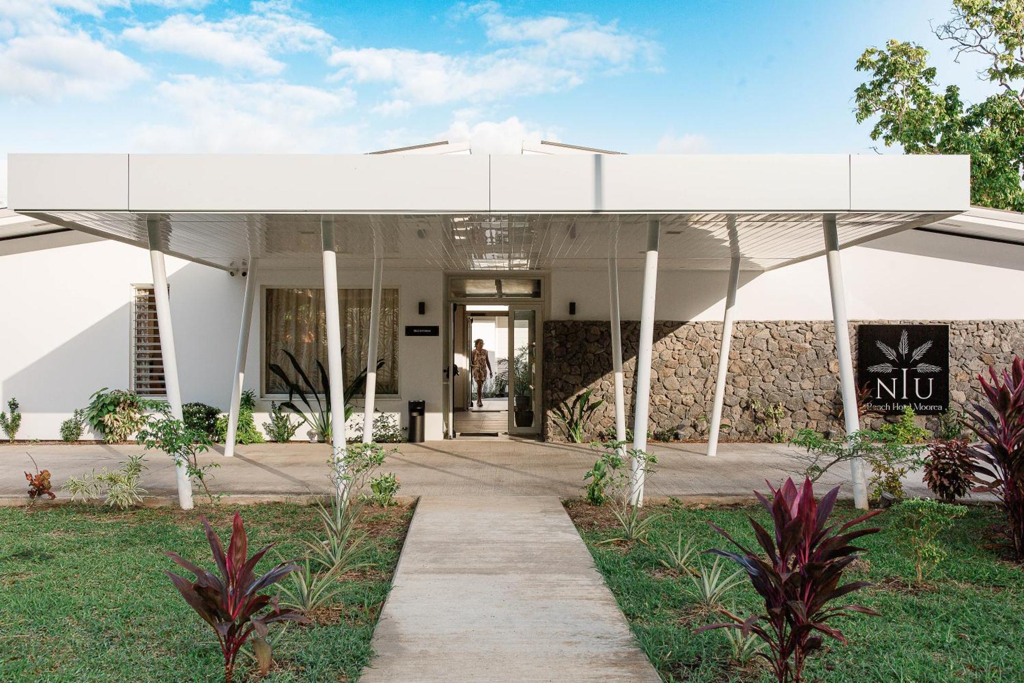 Niu Beach Hotel Moorea Exterior foto