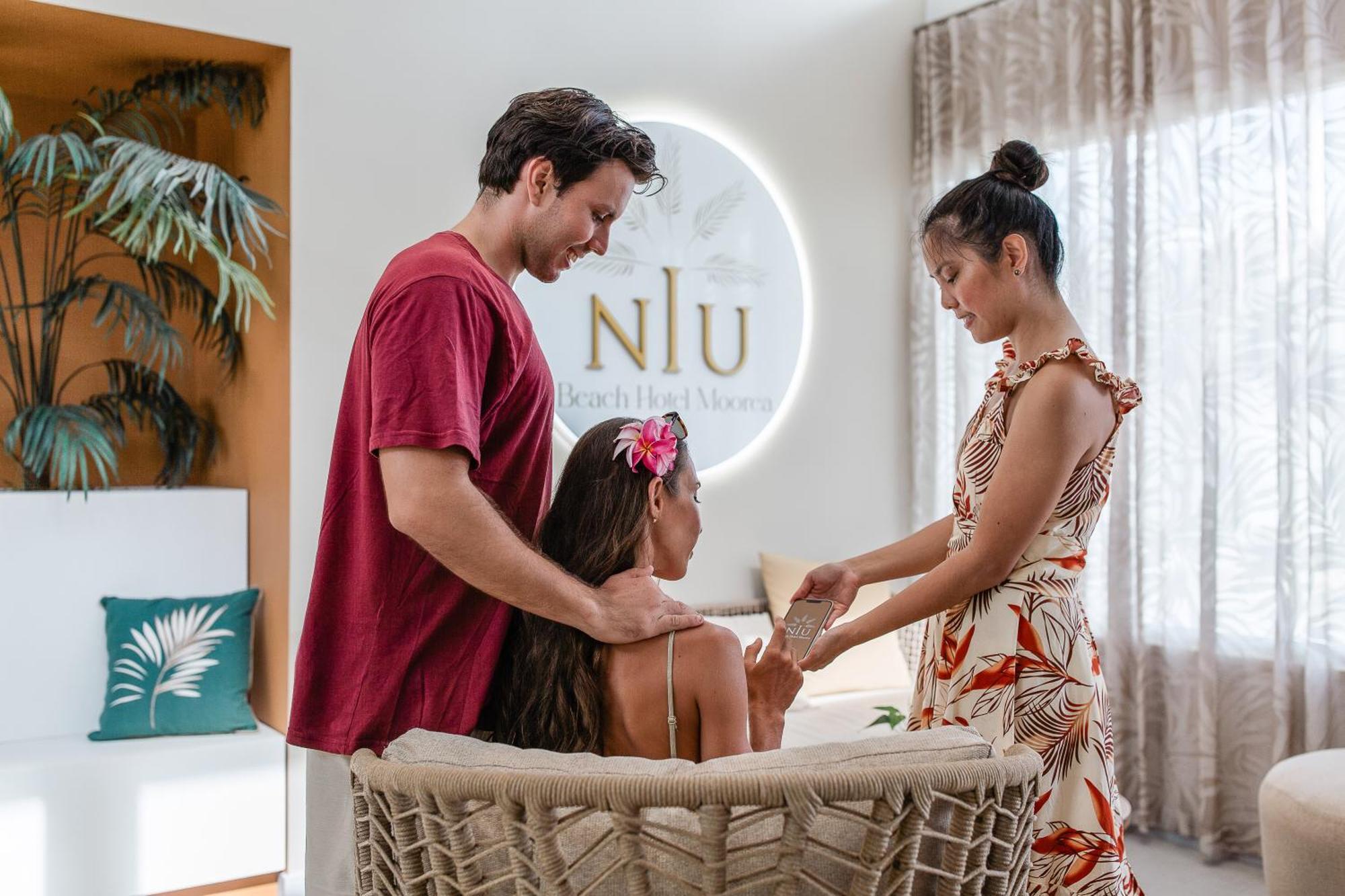 Niu Beach Hotel Moorea Exterior foto