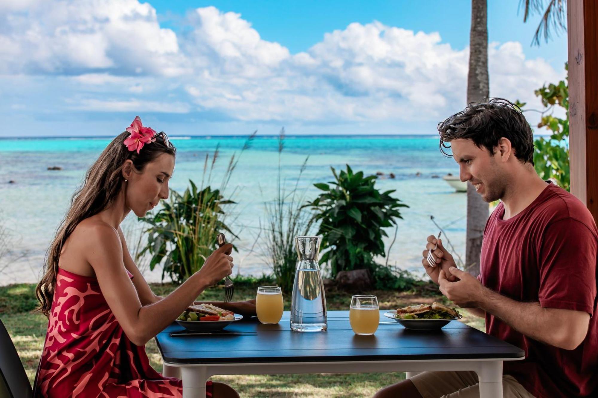 Niu Beach Hotel Moorea Exterior foto